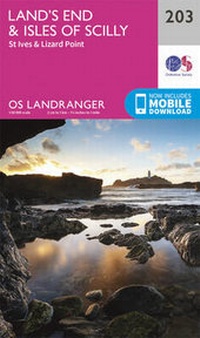 Abbildung von: Land's End & Isles of Scilly, St Ives & Lizard Point - Ordnance Survey