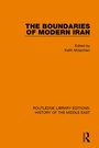 Cover: The Boundaries of Modern Iran - Routledge
