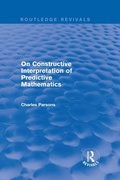 Bild: On Constructive Interpretation of Predictive Mathematics (1990) - Routledge