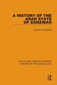Abbildung von: A History of the Arab State of Zanzibar - Routledge