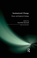 Cover: Institutional Change - Routledge