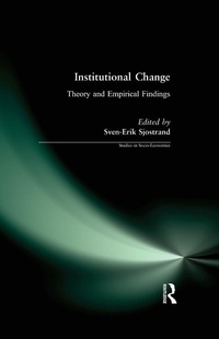 Enlarge image Cover: Institutional Change - Routledge