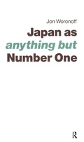 Cover: Japan as (Anything but) Number One - Routledge