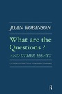 Cover: What are the Questions and Other Essays - Routledge