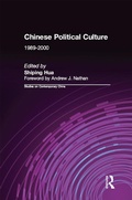 Cover: Chinese Political Culture - Routledge