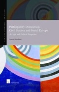 Cover: Participatory Democracy, Civil Society and Social Europe - Intersentia Ltd