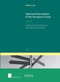 Cover: Optional Instruments of the European Union - Intersentia Ltd