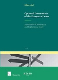 Abbildung von: Optional Instruments of the European Union - Intersentia Ltd