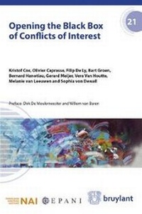 Abbildung von: Opening the Black Box of Conflicts of Interest - Editions juridiques Bruylant