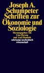 Bild: Schriften zur &Ouml;konomie und Soziologie - Suhrkamp