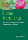 Cover: Homo hortulanus - Springer VS