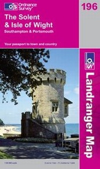 Abbildung von: The Solent and the Isle of Wight, Southampton and Portsmouth - Ordnance Survey