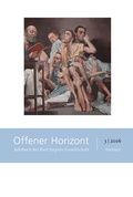 Cover: Offener Horizont - Wallstein