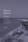 Cover: Johnson-Jahrbuch 23/2016 - Wallstein