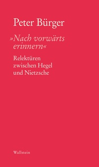 Abbildung von: »Nach vorwärts erinnern« - Wallstein