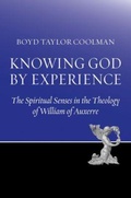 Cover: Knowing God by Experience - The Catholic University of America Press
