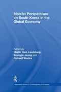Cover: Marxist Perspectives on South Korea in the Global Economy - Routledge