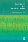 Cover: Secularism and Biblical Studies - Routledge
