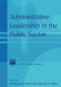 Cover: Administrative Leadership in the Public Sector - Routledge