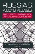 Cover: Russia's Policy Challenges - Routledge