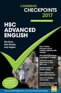 Enlarge image Cover: Cambridge Checkpoints HSC Advanced English 2017 - Cambridge University Press