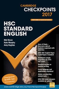 Enlarge image Cover: Cambridge Checkpoints HSC Standard English 2017 - Cambridge University Press
