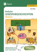 Cover: Einfache Lesespurgeschichten Deutsch - Auer Verlag in der AAP Lehrerwelt GmbH