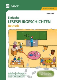 Abbildung von: Einfache Lesespurgeschichten Deutsch - Auer Verlag in der AAP Lehrerwelt GmbH