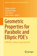 Cover: Geometric Properties for Parabolic and Elliptic PDE's - Springer