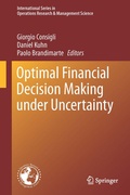 Cover: Optimal Financial Decision Making under Uncertainty - Springer