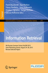Enlarge image Cover: Information Retrieval - Springer