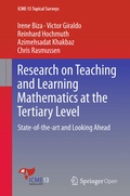 Cover: Research on Teaching and Learning Mathematics at the Tertiary Level - Springer