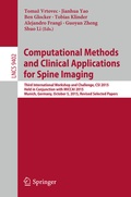 Cover: Computational Methods and Clinical Applications for Spine Imaging - Springer