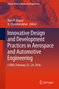 Cover: Innovative Design and Development Practices in Aerospace and Automotive Engineering - Springer