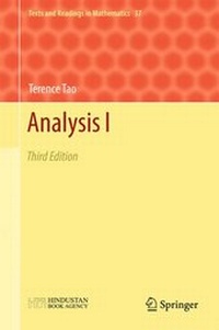 Enlarge image Cover: Analysis I 2017 - Springer