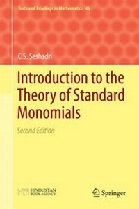 Abbildung von: Introduction to the Theory of Standard Monomials 2017 - Springer