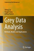 Cover: Grey Data Analysis - Springer