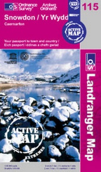 Abbildung von: Snowdon / Yr Wyddafa, Caernarfon - Ordnance Survey
