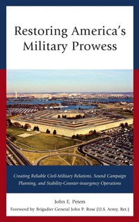 Enlarge image Cover: Restoring America's Military Prowess - Rowman & Littlefield Publishers