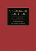 Cover: UK Merger Control - Hart Publishing