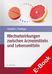 Abbildung von: Wechselwirkungen zwischen Arzneimitteln und Lebensmitteln - Wissenschaftliche Verlagsgesellschaft