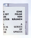 Cover: Eine Folge von R&auml;umen - Kunsthochschule f&uuml;r Medien K&ouml;ln