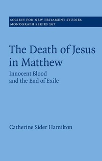 Enlarge image Cover: The Death of Jesus in Matthew - Cambridge University Press