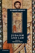 Cover: The Cambridge Companion to Judaism and Law - Cambridge University Press