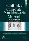 Cover: Handbook of Composites from Renewable Materials, Volume 8, Nanocomposites - Wiley-Scrivener
