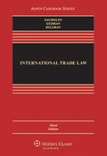 Cover: International Trade Law - Wolters Kluwer Law & Business