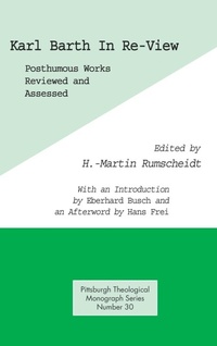 Enlarge image Cover: Karl Barth In Re-View - Wipf & Stock Publishers