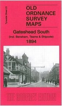 Abbildung von: Gateshead South (Incl. Bensham, Teams & Shipcote) - Alan Godfrey Maps
