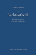 Cover: Rechts&auml;sthetik. - Duncker & Humblot