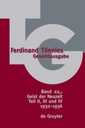 Cover: 1932-1936 - De Gruyter